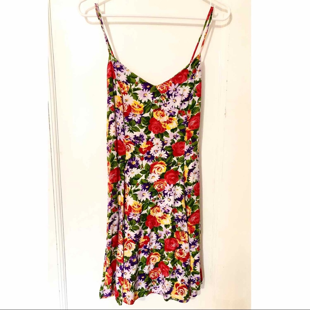 Vintage floral dress